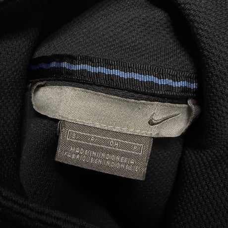 【USED】00's NIKE Textured Track Jacket Grey
