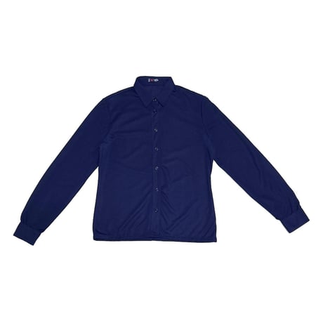 【USED】80's Vitos PARIS Jersey Shirt Navy Made in France