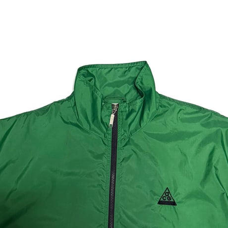 【USED】90's NIKE ACG Nylon Zip-Up Jacket Green