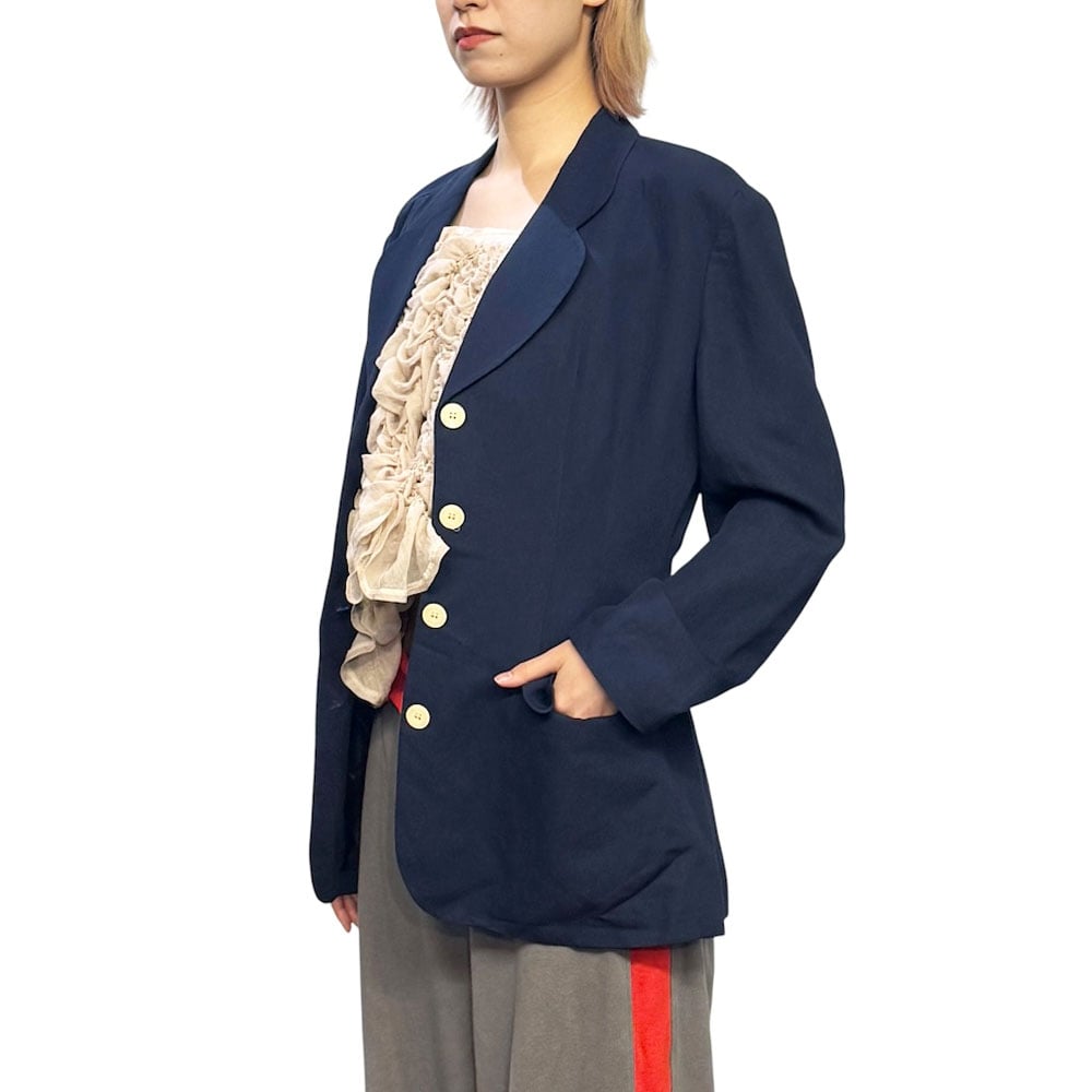 【希少】90s KENZO JUNGLE フランス製 花柄ジャケット USED】80's-90's KENZO JUNGLE France Made Linen