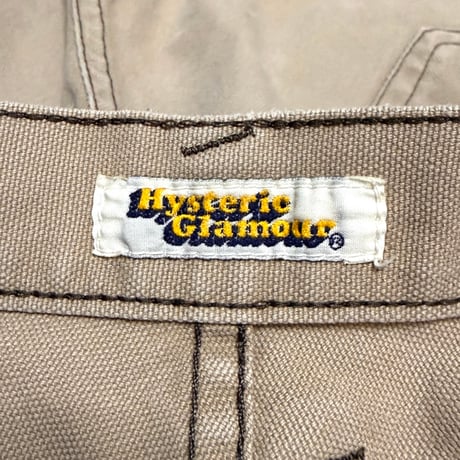 【USED】90's HYSTERIC GLAMOUR Duck Canvas Wide Cargo Shorts