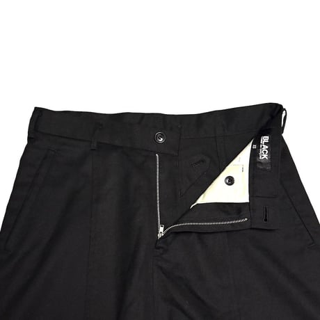 【USED】BLACK COMME des GARÇONS 2009ss Wool Gabardine Sarrouel Half Pants