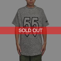 【USED】90's adidas × Dikembe Mutombo “55” All-Over Print T-shirt