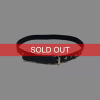 【USED】00's PAUL & JOE SISTER Star Studded Genuine Leather Belt
