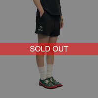 【USED】70's-80's CHEMISE LACOSTE  TENNIS SHORTS BLACK
