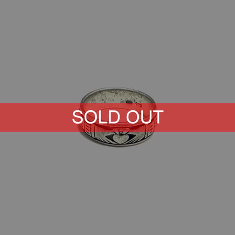 【USED】Vintage Irish Claddagh 925 Silver Ring / Celtic Band Ring