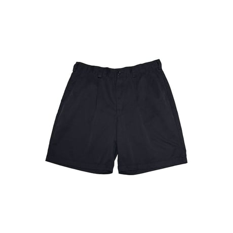【USED】00's BRANDINI Two-Tuck Shorts Black