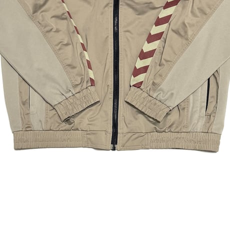【USED】00's hummel Denmark Football Track Jacket Beige