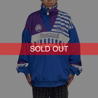 【USED】80's-90's Hummel Randers Sportsklub Freja Training Pullover