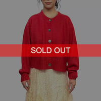【USED】90's OLD GAP MOHAIR CARDIGAN RED