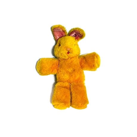 【USED】60's Shanghai Doll Factory Rabbit Plush Toy
