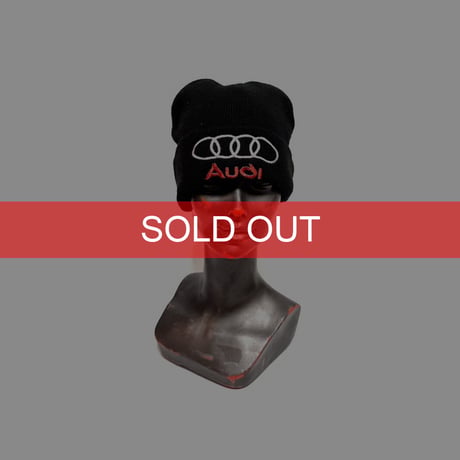 【USED】00's Audi Logo Knit Beanie