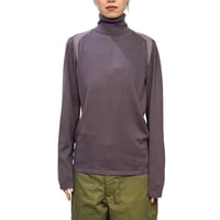 【USED】90's-00's GFF Gianfranco Ferré High Gauge Wool Turtleneck Knit Sweater Dusty Purple