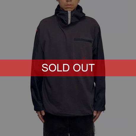 【USED】00's adidas Hybrid Layered Hoodie Tech Pullover