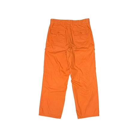 【USED】00's GAP KHAKIS Gimmick Zip Cotton Pants Orange