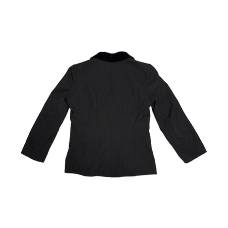 【USED】60's Courrèges Paris Velvet Collar Smoking Jacket Made in France
