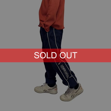 【USED】90's-00's Reebok POLY TRACK PANTS