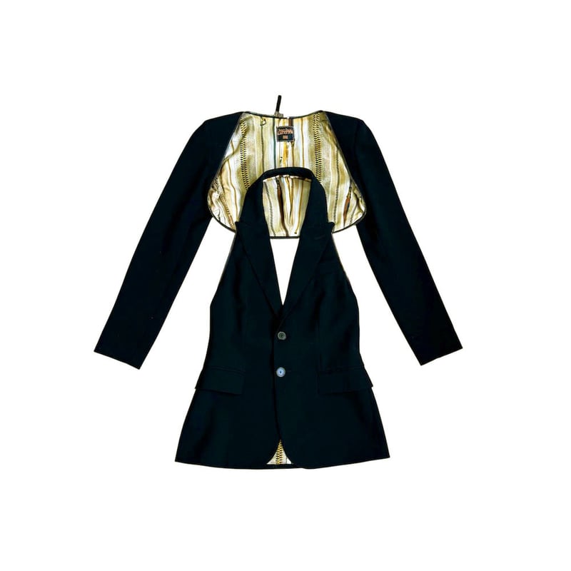 USED】90's Jean Paul GAULTIER FEMME 4-Way Zip T