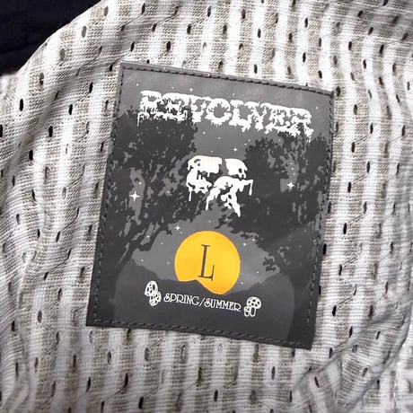 【USED】REVOLVER 2002SS Cropped Nylon Cargo Pants Black