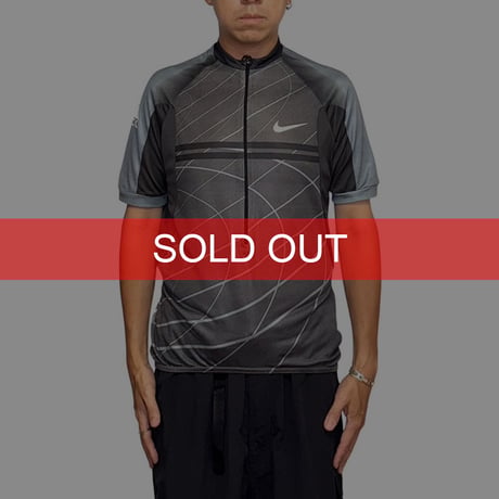 【USED】90's NIKE ACG Half Zip Graphic Cycling Jersey