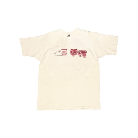 【USED】90's Carcass “Heartwork” T-shirt Ivory
