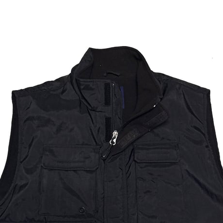 【USED】90's-00's GAP Tactical Nylon Vest Black