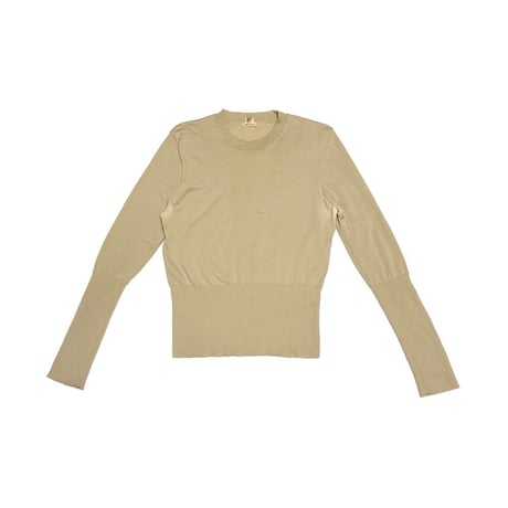 【USED】00's HERMÈS by Jean Paul Gaultier Repaired Cashmere Knit