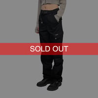 【USED】00's Y2K BADBOY GIMMICK PANTS BLACK