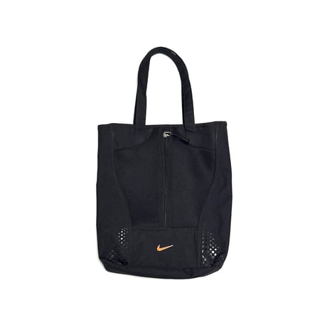 【USED】00's NIKE Cyber Rave Mesh Tote Bag Black