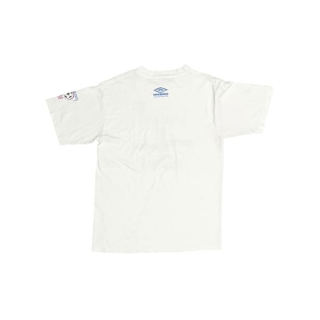 【USED】90's UMBRO England Soccer France ’98 Football Graphic T-shirt