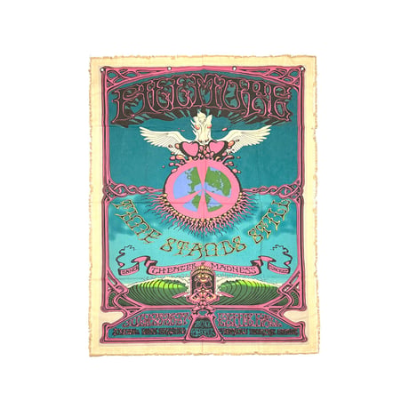 【USED】Rick Griffin “Hawaiian Aoxomoxoa” Grateful Dead Large Vintage Tapestry