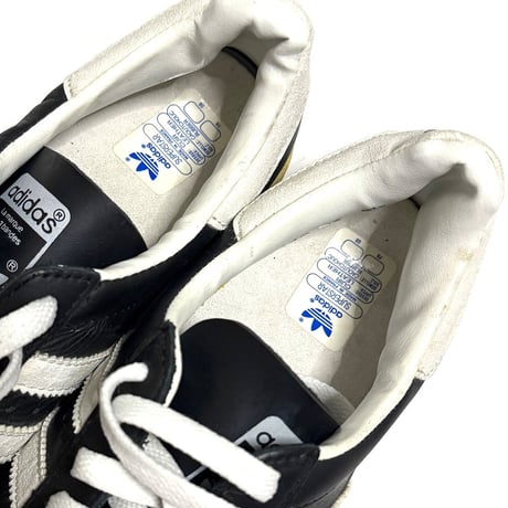 【USED】80's adidas SUPERSTAR Black × White Made in France