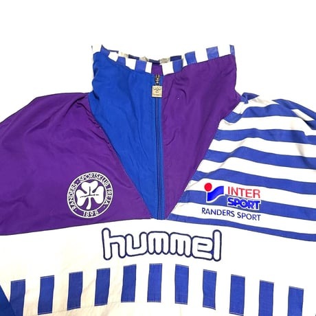 【USED】80's-90's Hummel Randers Sportsklub Freja Training Pullover
