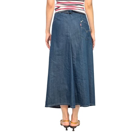 【USED】00's Levi’s Engineered Jeans 3D Denim Long Skirt