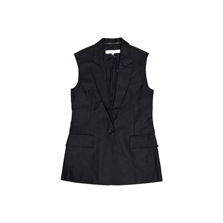 【DEAD STOCK】90's Veronique Branquinho 1B Sleeveless Tailored Jacket
