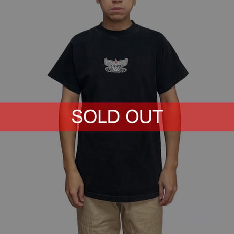 【USED】90's VISION WING V LOGO T-SHIRT
