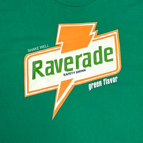 【USED】90's Raverade Graphic Print T-shirt
