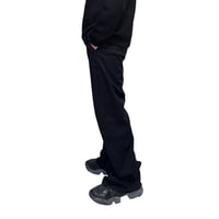 【USED】00's ARMANI JEANS Black Flared Pants