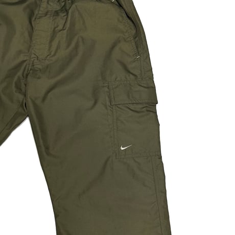 【USED】00's NIKE CLIMA-FIT Ripstop Cargo Pants Olive