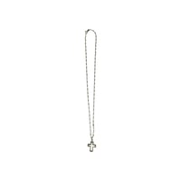 【BOOMBABA BOUTIQUE】(No.6) Cross Necklace 925 sterling silver chain