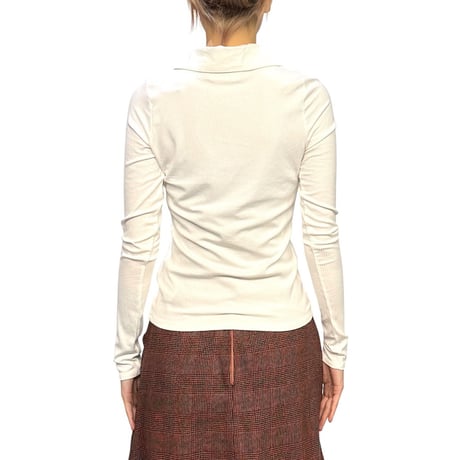 【DEAD STOCK】2010's HOLLISTER Lace-Up Rib Long Sleeve Top