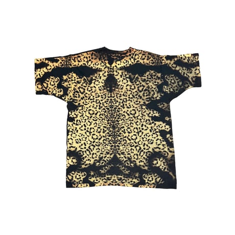 【USED】90's-00's Oversized Leopard Photo Print T-shirt