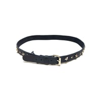 【USED】00's PAUL & JOE SISTER Star Studded Genuine Leather Belt