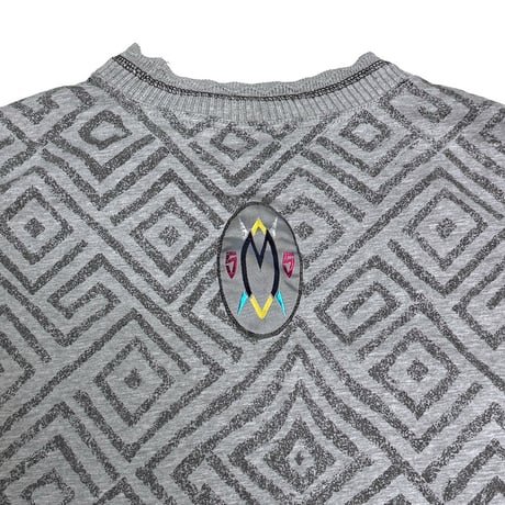 【USED】90's adidas × Dikembe Mutombo “55” All-Over Print T-shirt