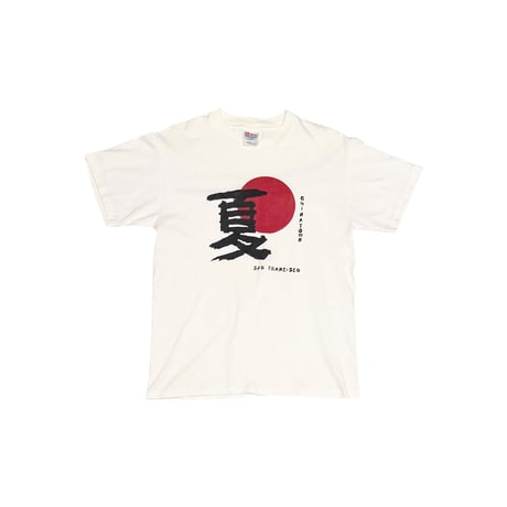 【USED】90's-00's Chinatown “Summer” Kanji Graphic T-shirt