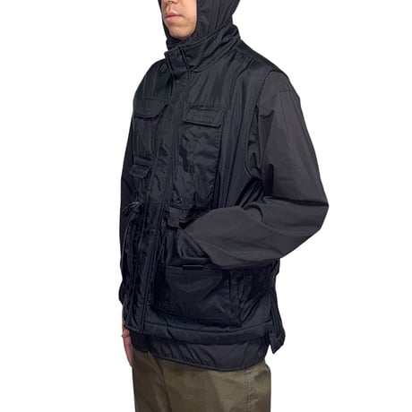 【USED】90's-00's GAP Tactical Nylon Vest Black