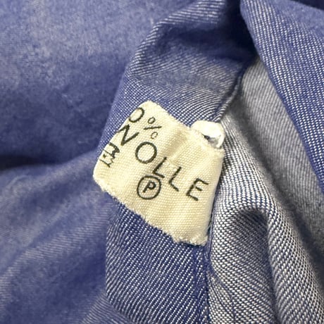 【USED】70's–80's Chambray Sailor Dress
