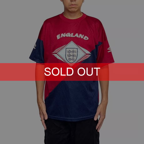 【USED】90's UMBRO England 1994 Training Shirt