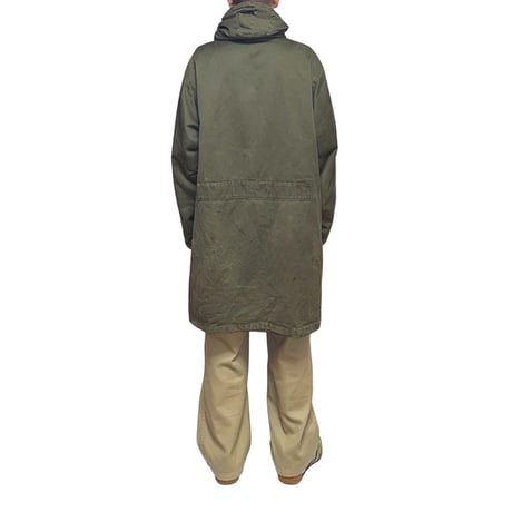 【USED】50's-60's Belgian Army M-47 Type Hooded Field Parka Olive