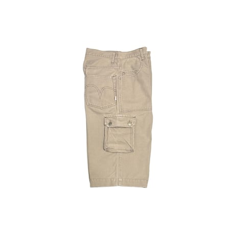 【USED】90's HYSTERIC GLAMOUR Duck Canvas Wide Cargo Shorts